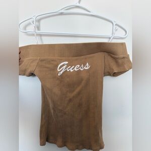 Guess off the shoulder top